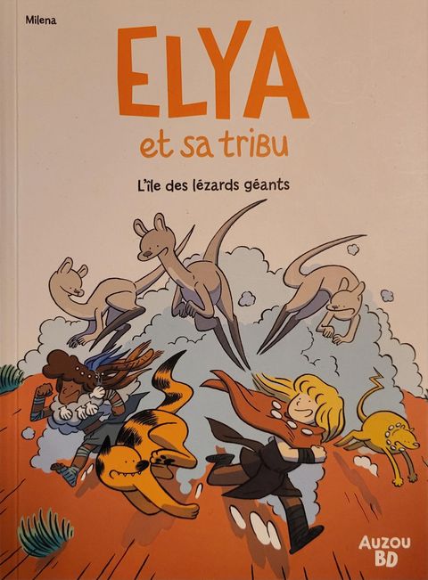 Couverture de l'album L'île des lézards géants