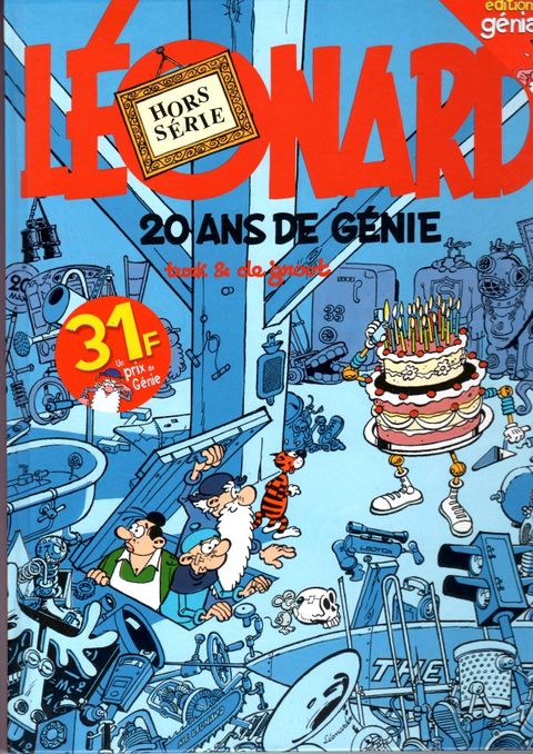 Couverture de l'album 20 ans de Génie