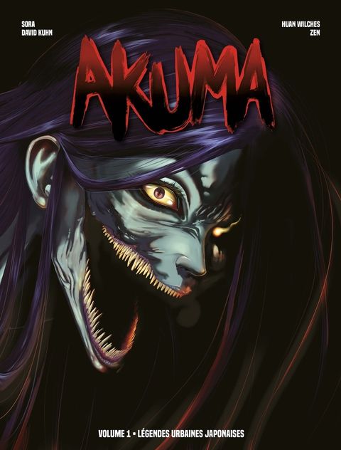 Couverture de l'album AKUMA - Légendes urbaines japonaises