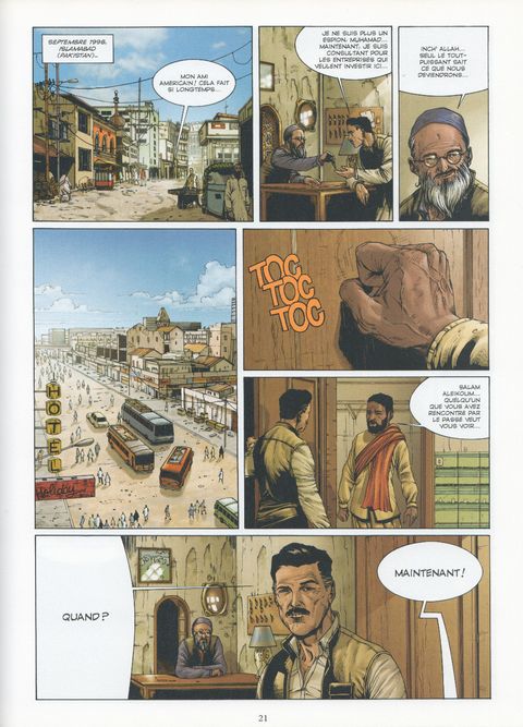 Aperçu de l'album Sas tome 2 - Le Sabre de Bin-Laden