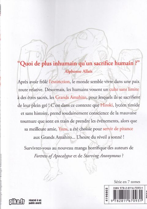 Aperçu de l'album Starving Revelation tome 1