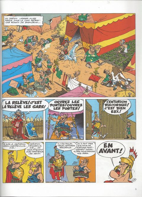 Aperçu de l'album Astérix tome 23 - Obélix et compagnie