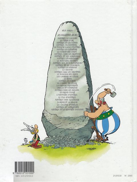 Aperçu de l'album Astérix tome 23 - Obélix et compagnie