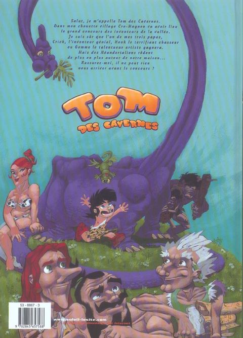 Aperçu de l'album Tom des Cavernes tome 1 - Les Papas Terribles