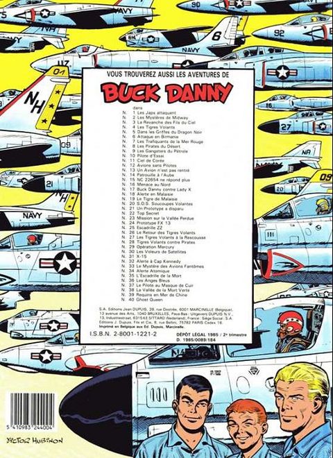 Aperçu de l'album Buck Danny tome 25 - Escadrille Zz