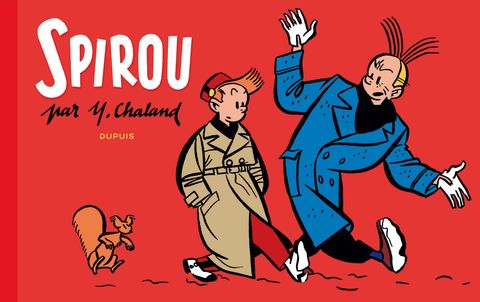 Couverture de l'album Spirou par Y. Chaland