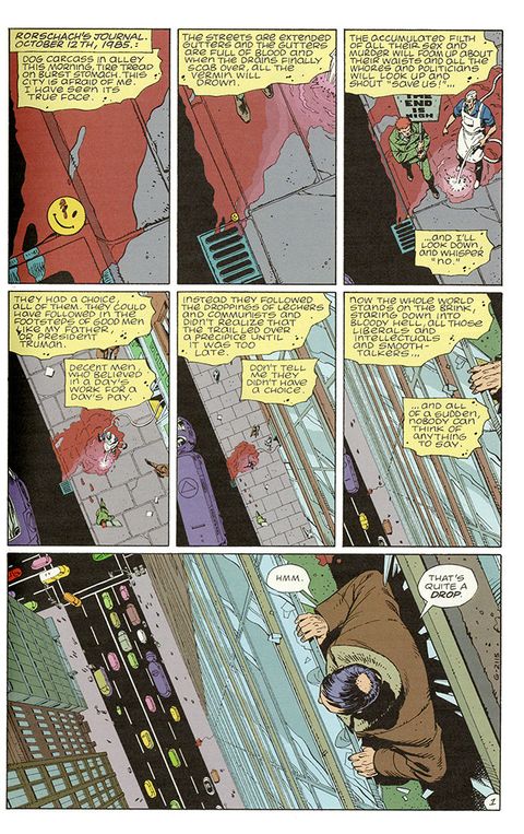 Aperçu de l'album Watchmen - Deluxe edition