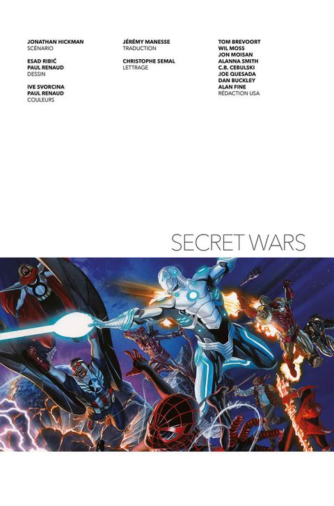 Aperçu de l'album Secret Wars - Secret Wars