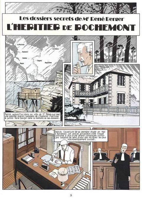 Aperçu de l'album Maître Berger (Les dossiers secrets de) tome 1 - L’héritier de Rochemont