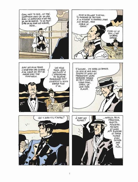 Aperçu de l'album Corto Maltese - couleur (2015) tome 10 - Tango