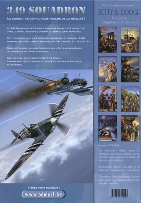 Aperçu de l'album 349 Squadron tome 1