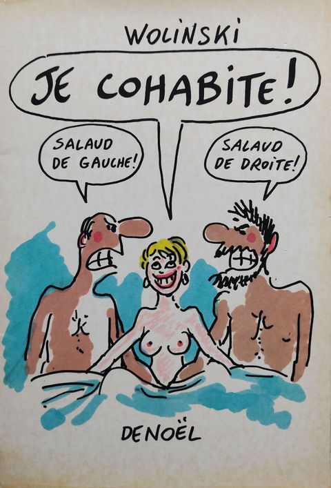 Couverture de l'album Je cohabite ! Salaud de gauche ! Salaud de droite !