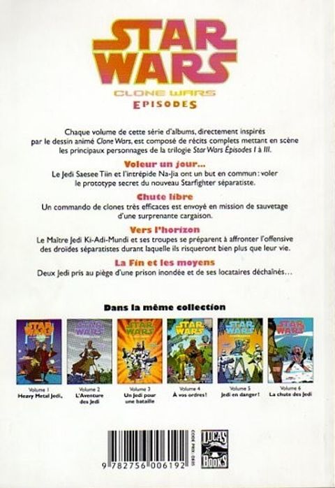 Aperçu de l'album Star Wars - Clone Wars Episodes tome 6 - La Chute des Jedi