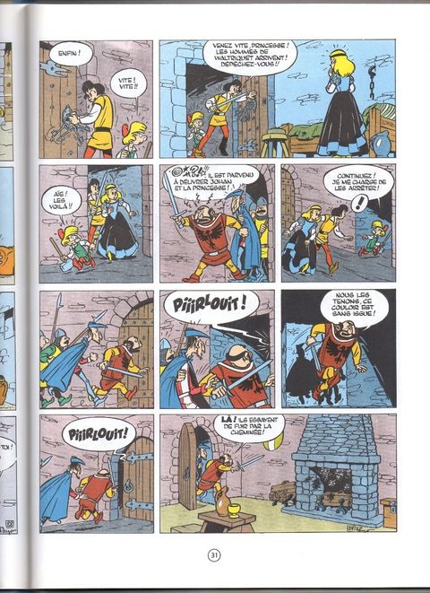 Aperçu de l'album Johan et Pirlouit tome 3 - Le lutin du bois aux roches