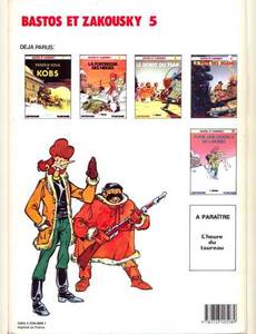 Aperçu 2 de l'album Bastos et Zakousky tome 5 - Pour une Chapka de Larmes