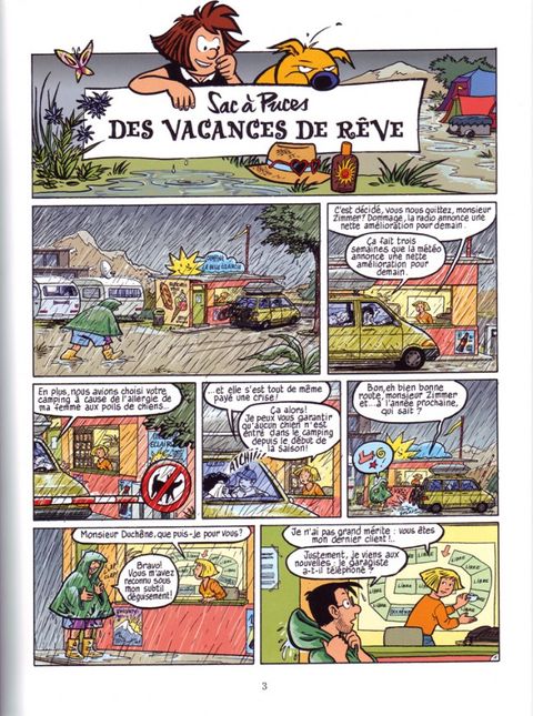 Aperçu de l'album Sac à Puces tome 5 - Le Lundi au Soleil