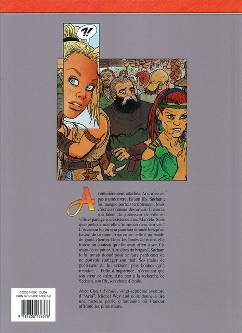 Aperçu de l'album Aria tome 27 - Chant d'Etoile