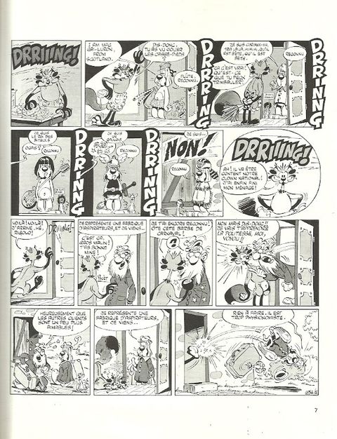 Aperçu de l'album Gai-Luron tome 5 - Gai-Luron fait rien qu’à copier