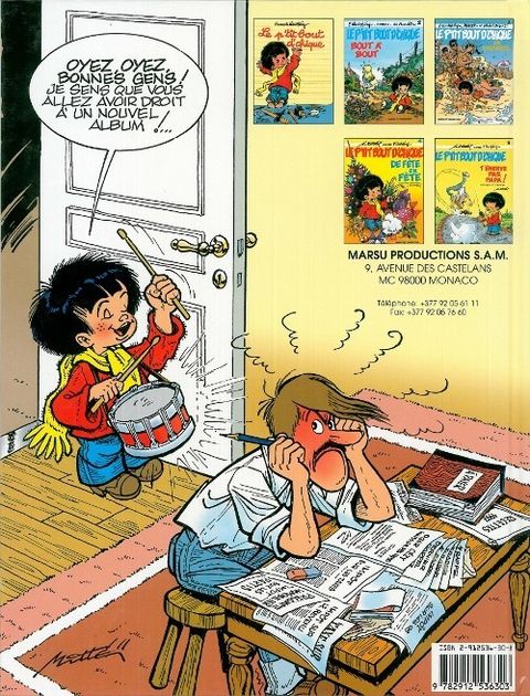 Aperçu de l'album Le p'tit bout de chique tome 6 - Blanc comme neige
