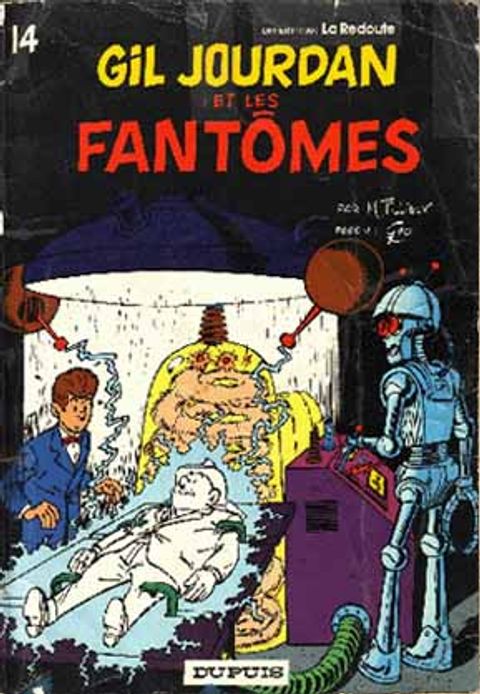 Couverture de l'album Gil Jourdan et les Fantômes