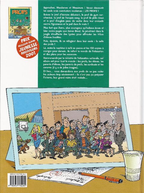 Aperçu de l'album Les Profs tome 2 - Loto et Colles