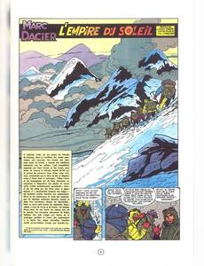 Aperçu 3 de l'album Marc Dacier (couleurs) tome 7 - L'Empire du soleil