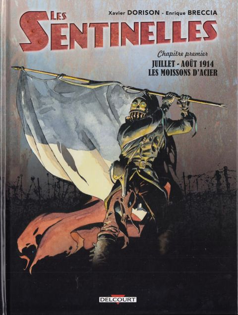 Couverture de l'album Juillet-Août 1914, les Moissons d'Acier