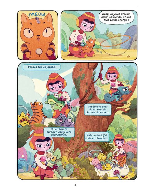 Aperçu de l'album Chasma Knights tome 1 - Réparer le monde, un jouet après l'autre