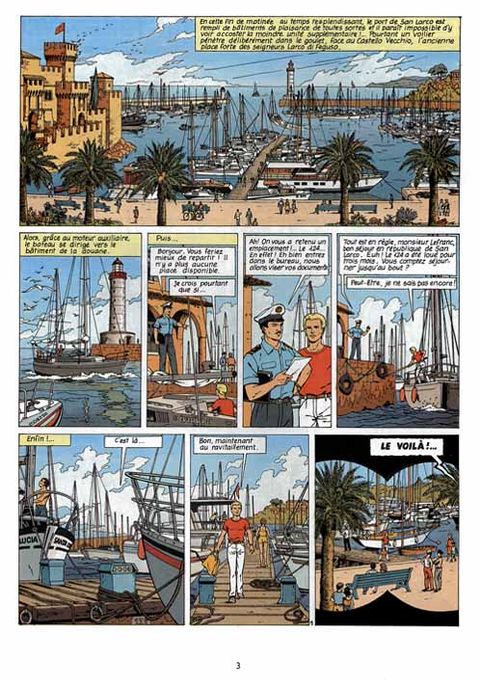 Aperçu de l'album Lefranc tome 9 - La Crypte