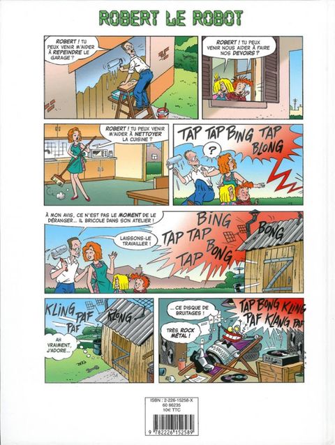 Aperçu de l'album Robert le robot tome 2 - Nom d'un boulon