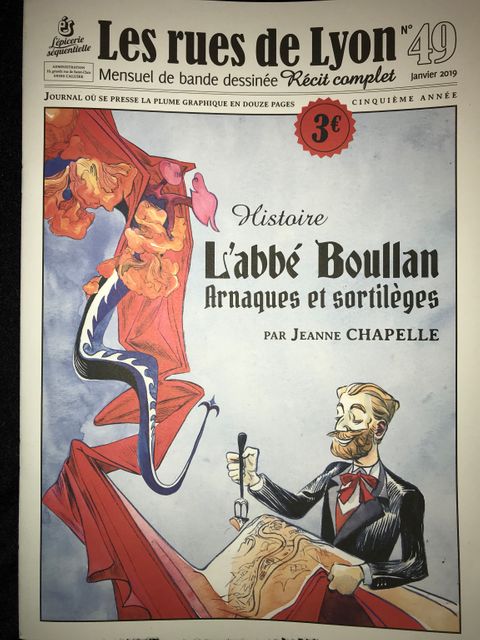 Couverture de l'album L'abbé Boullan, Arnaques et sortilèges