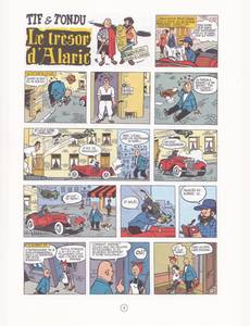 Aperçu 3 de l'album Tif et Tondu tome 1 - Le trésor d'Alaric
