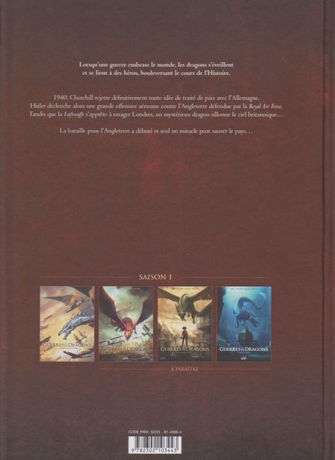 Aperçu de l'album Guerres et Dragons tome 1 - La Bataille d'Angleterre
