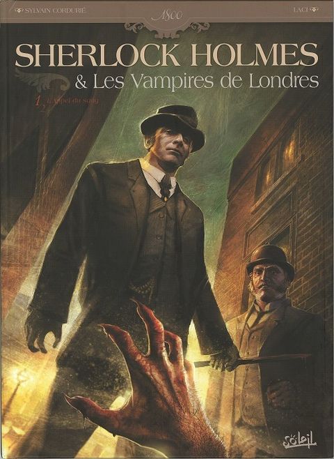 Couverture de la série Sherlock Holmes et les Vampires de Londres