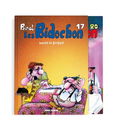 Couverture de l'album Les Bidochon Tomes 17 et 20 - La Technologie