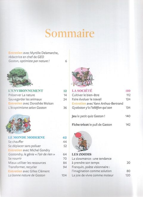 Aperçu de l'album Gaston (Hors-Série) - Le pouvoir de l'optimisme