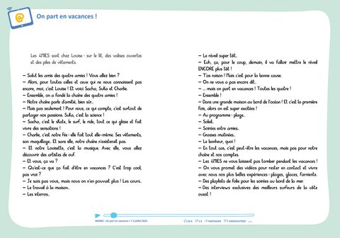 Aperçu de l'album Les influenceuses tome 3 - Les #4mies en vacances!