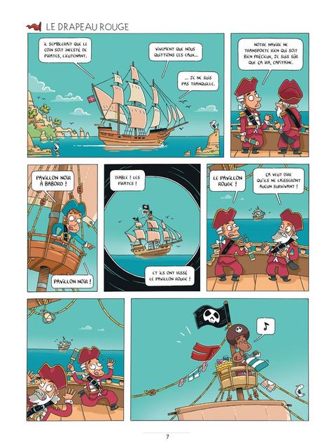 Aperçu de l'album Boucan tome 1 - Piraaaaaates !