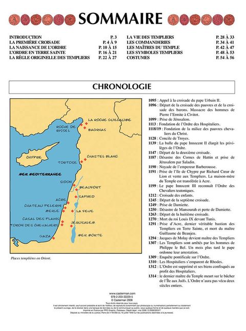 Aperçu de l'album Les Voyages de Jhen tome 7 - Les Templiers