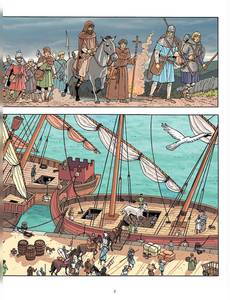 Aperçu 9 de l'album Les Voyages de Jhen tome 7 - Les Templiers