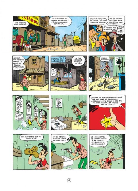 Aperçu de l'album Lucky Luke (Dupuis) tome 5 - Lucky Luke contre Pat Poker