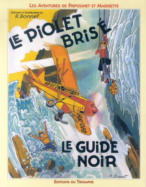 Couverture de l'album Le Piolet Brisé : le Guide Noir
