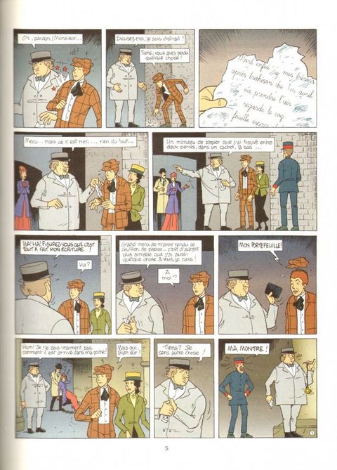 Aperçu de l'album Le Masque présente Rouletabille tome 8 - La Double Vie de Theophaste Longuet