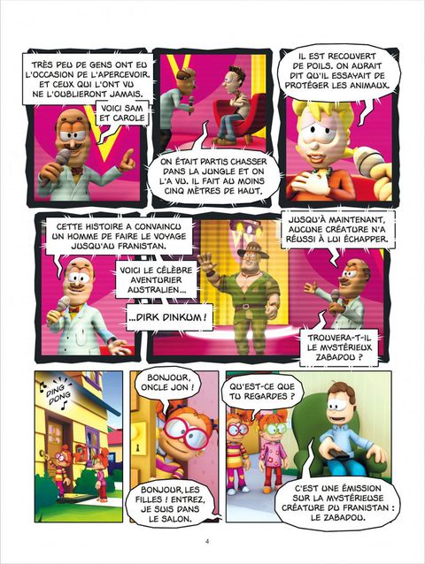 Aperçu de l'album Garfield & Cie tome 13 - Le Secret de Zabadou