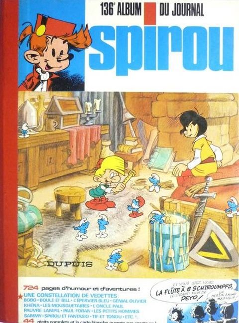 Couverture de l'album Le journal de Spirou 