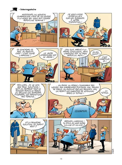 Aperçu de l'album Les Gendarmes tome 19 - Le radar de la méduse