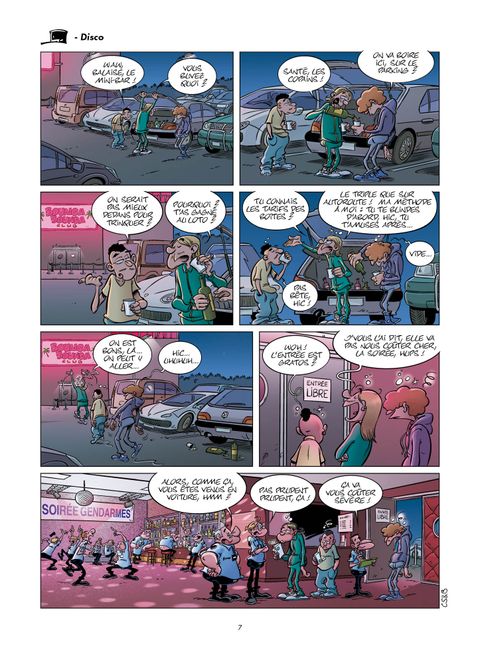 Aperçu de l'album Les Gendarmes tome 19 - Le radar de la méduse