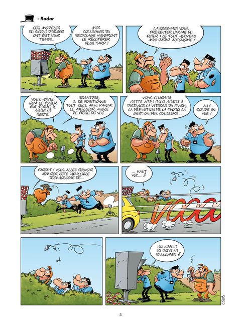 Aperçu de l'album Les Gendarmes tome 19 - Le radar de la méduse