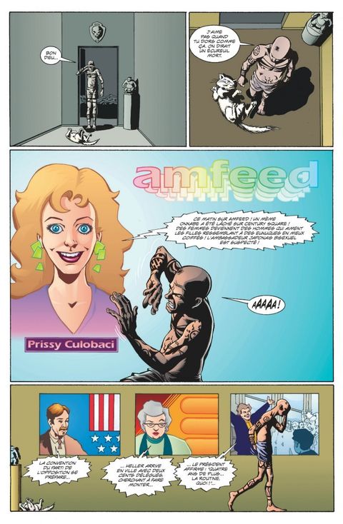 Aperçu de l'album Transmetropolitan tome 2