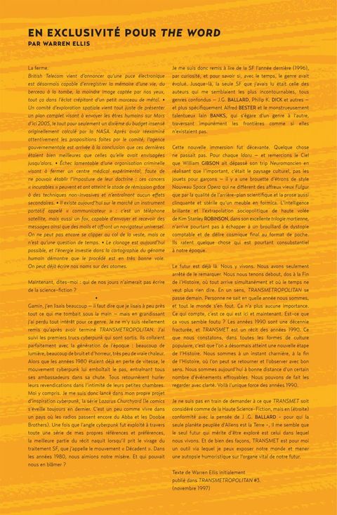 Aperçu de l'album Transmetropolitan tome 2
